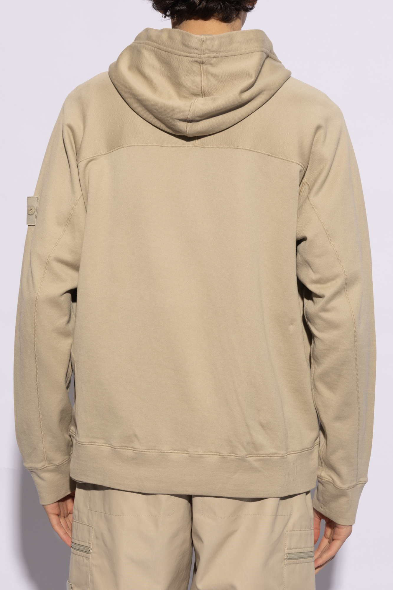 パーカー・フーディ STONE  Men Hoodies K1S156100045S0051 V0095 Beige Stone Island Men's Hoodie Beige K1S156100045S0051-V0095